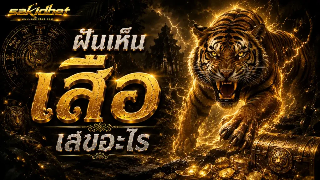 ฝันเห็นเสือ ทำนายเลขเด็ด sakidbet