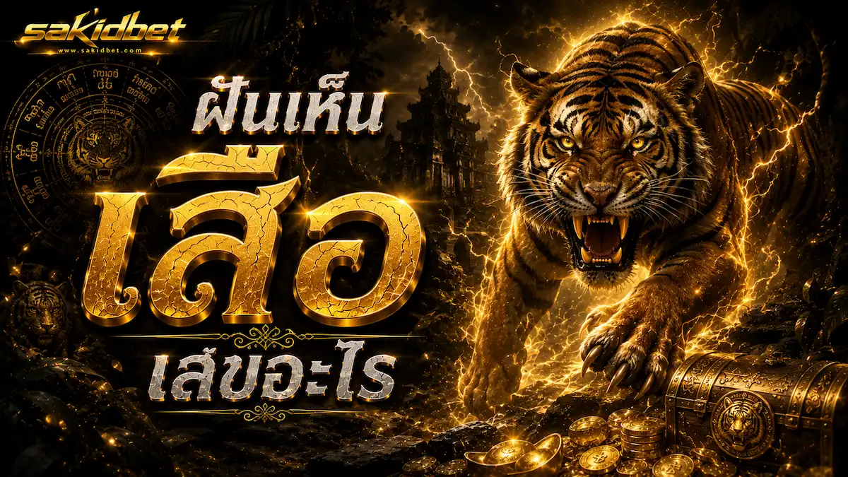 ฝันเห็นเสือ ทำนายเลขเด็ด sakidbet